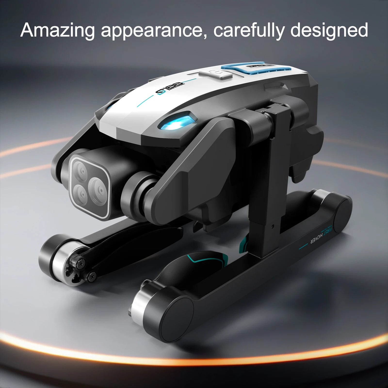 S188 Drone 8K Professional HD Dual Camera 5G GPS Wifi Obstacle Avoidance Brushless Foldable Quadcopter RC Distance 2KM Dron Toys