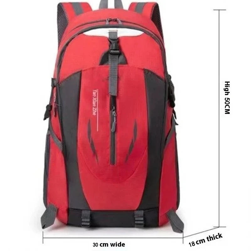 High-quality Outdoor Hiking Backpack Large Capacity Travel Sports Climbing Rucksack Multi-color Mountaineering Bag for Men Women