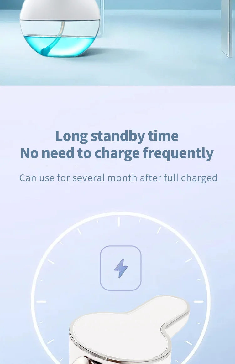 Smart Automatic Soap Foam Dispenser and Gel Bathroom Washing Hand liquid detergent Machine Wall Panels Mounted USB Rechargeable