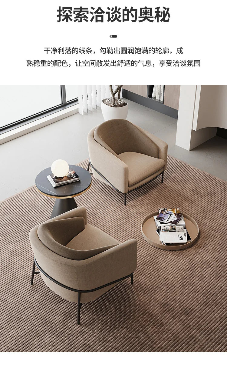 Living Room Chairs Modern Individual Armchairs Relaxing Chair Chaise Lounges Design Armchair Accent Floor Vanity Home Furniture