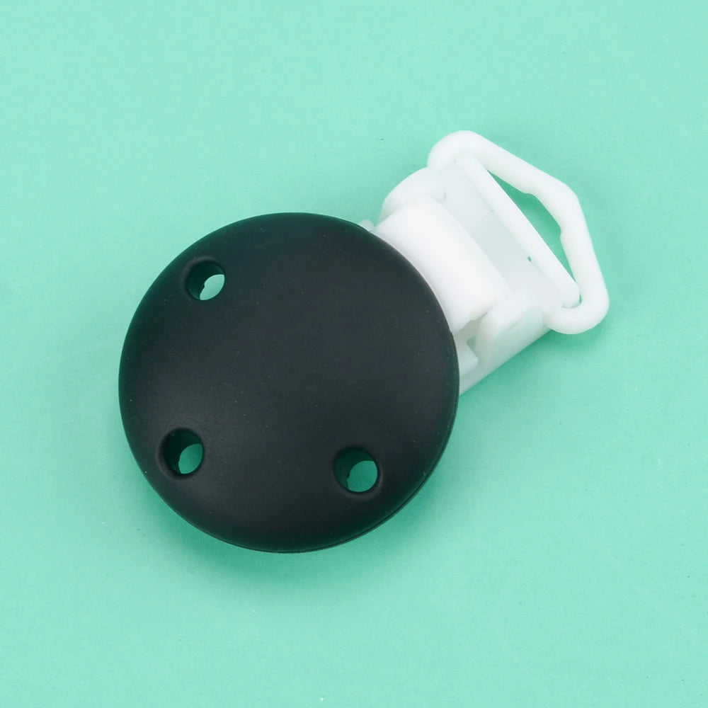 Lofca Silicone Clip 5 PCS Baby Pacifiers for DIY Pacifier Chain Nursing Teething Baby Gifts Food Grade Free BPA Baby