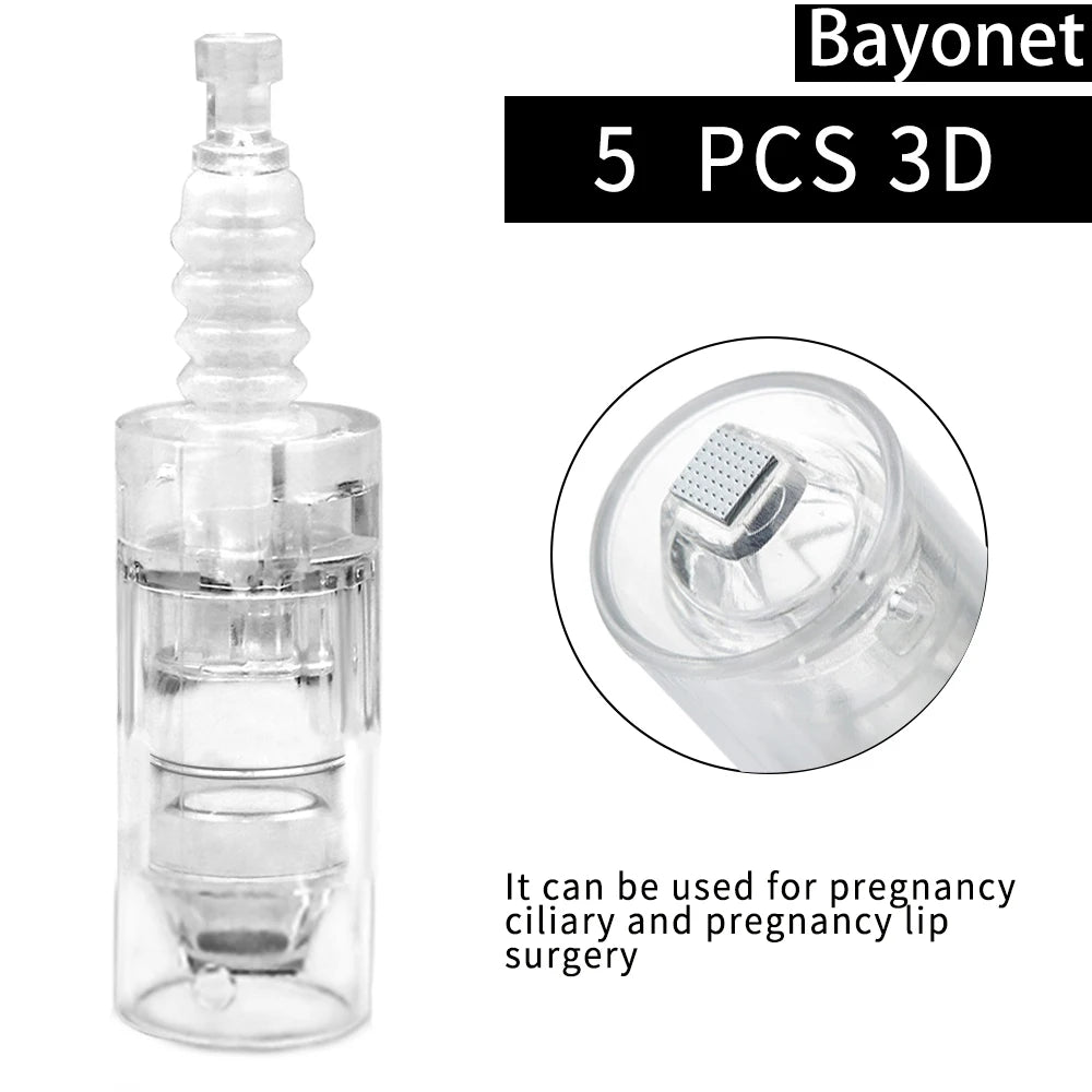 Dermapen Needle for Dr.imp pen Needle Pen 9Pin / 12Pin / 36 Pin Bayonet Screw Port for MYM Microneedling Electric Tattoo Machine