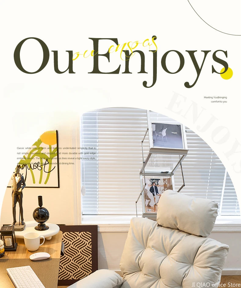 New Computer Chair Household Office Bedroom Sedentary Recliner Chair Single Sofa Ergonomics Comfortable lounge Chair Lazy Sofa