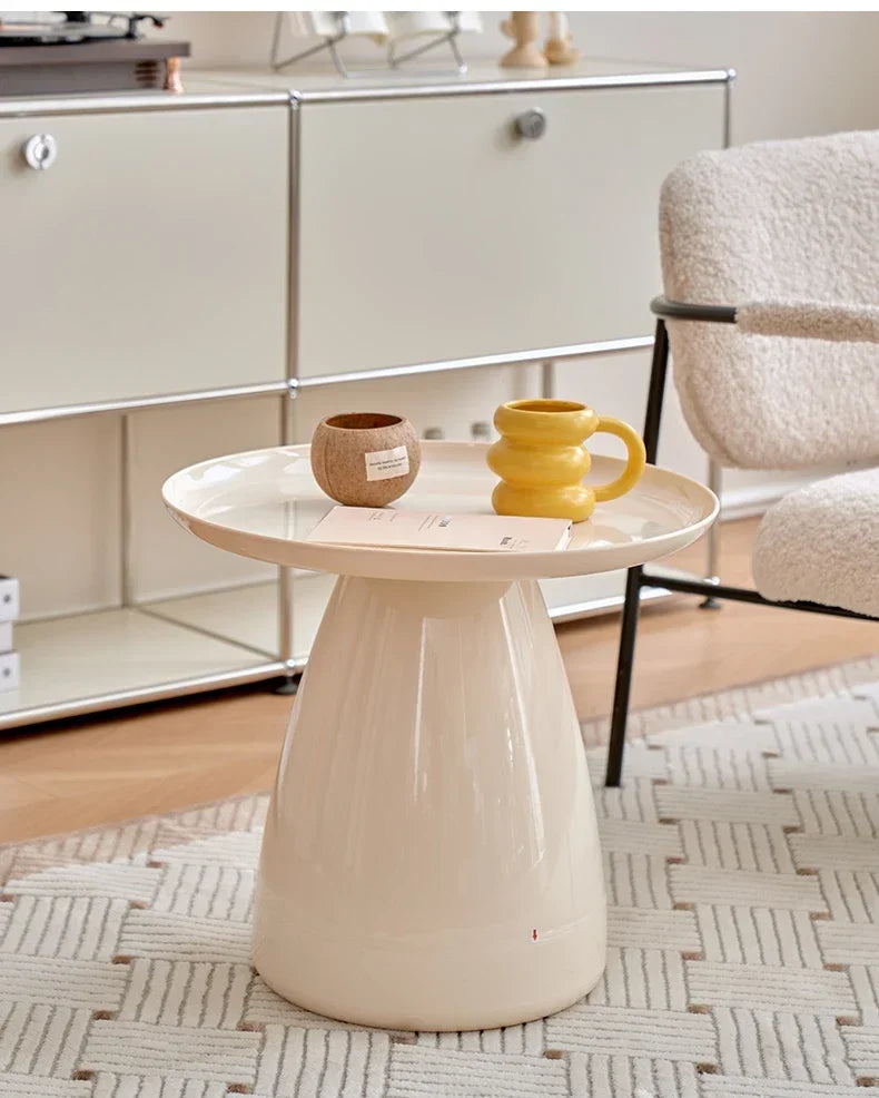 Designer Modern Coffee Table Living Room Nordic Round Glass Coffee Table Side Table