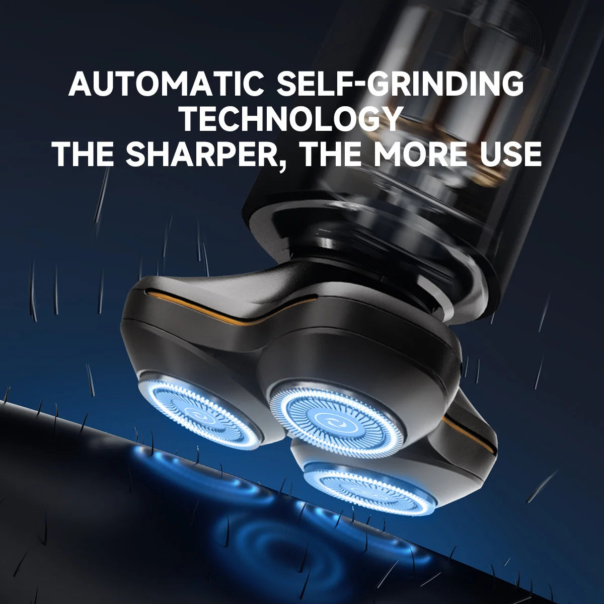 ENCHEN X8S-C Electric Shaver With 4 Replacement Heads Multi-Purpose Waterproof Type-C Rechargeable Portable Men Beard Trimmer