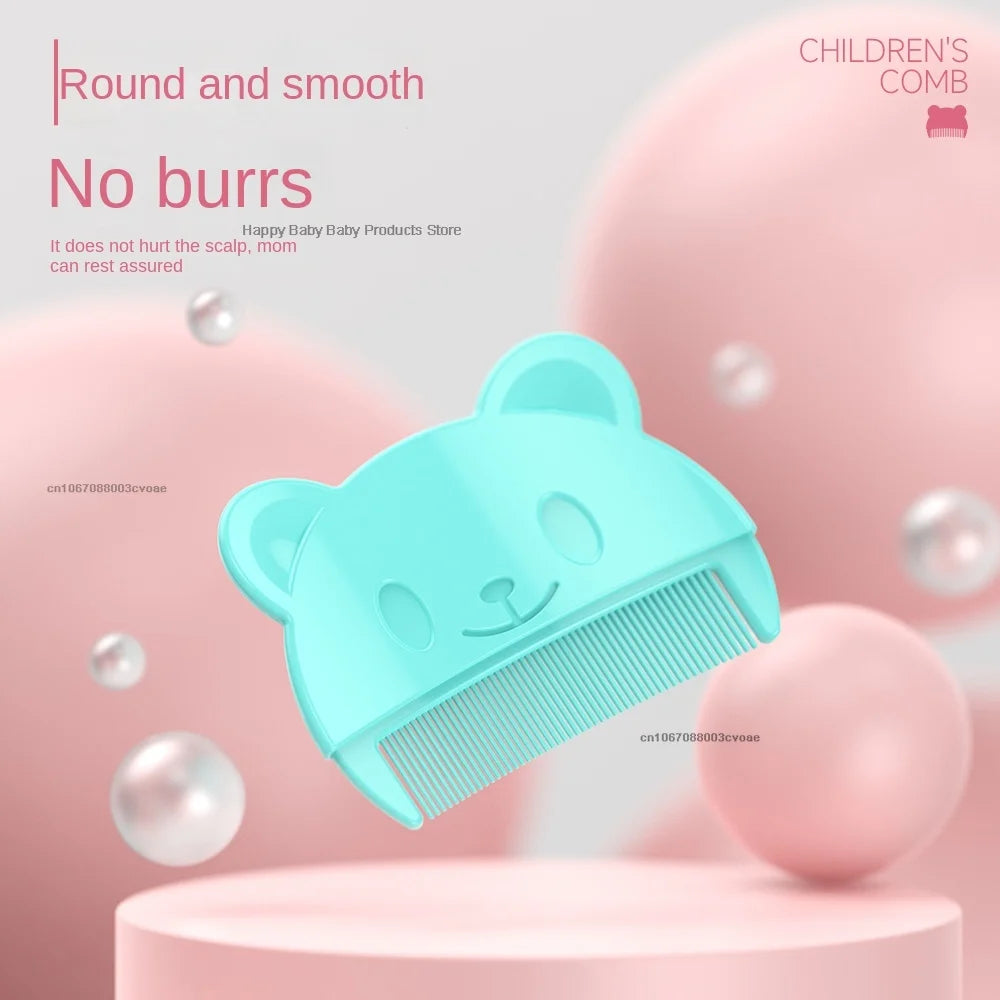 New Baby Care Accessories Fetal Head Fat Comb Infant Bathing Soft Comb Newborn Hair Cleaning Supplies Infant Comb Head Massager