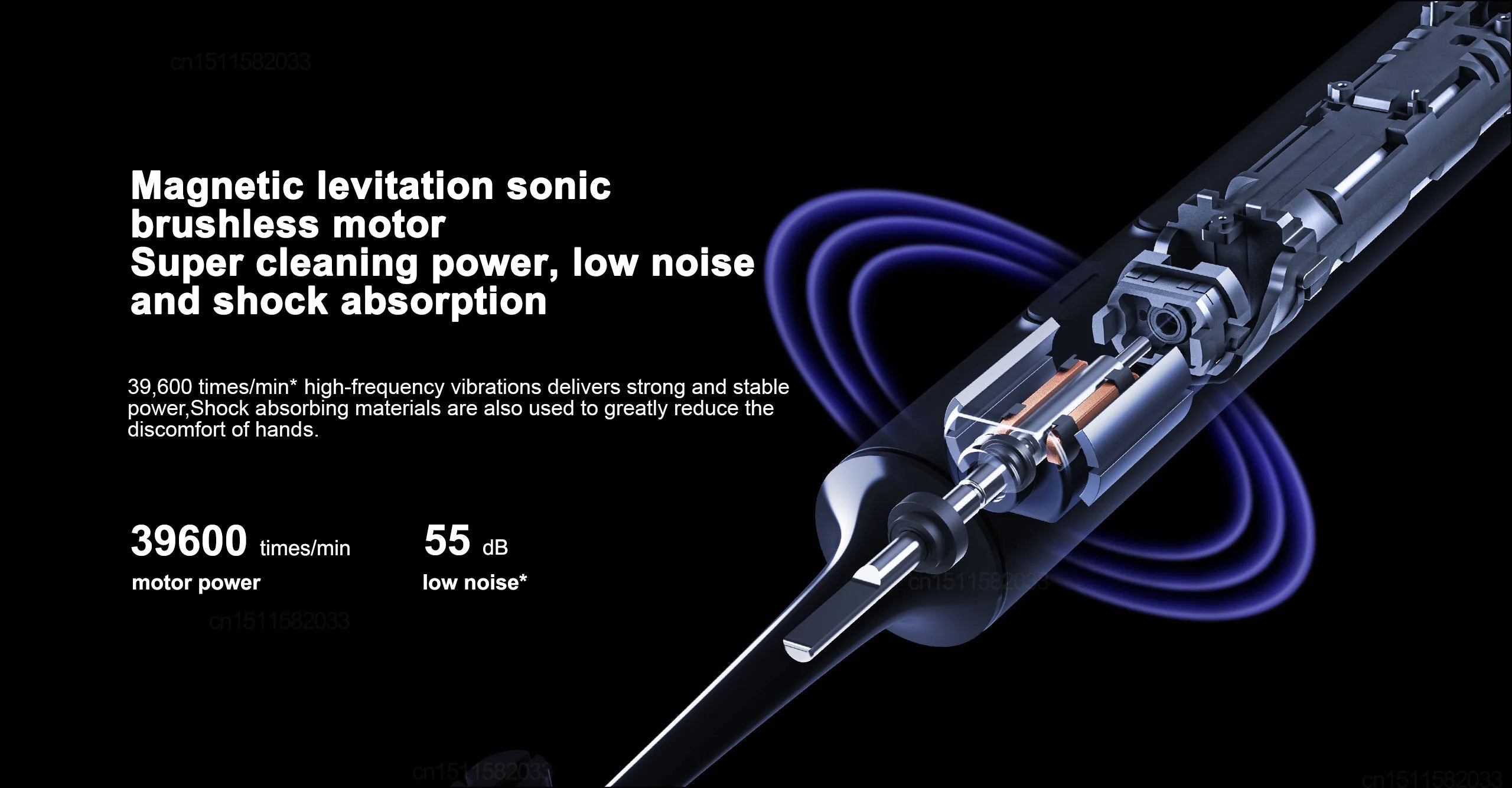 XIAOMI MIJIA T700 Sonic Electric Toothbrush Ultrasonic Vibration Teeth Whitening Oral Clean Brush Smart APP Electric Tooth Brush