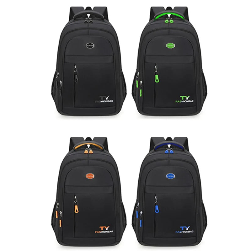 Men's and women's large-capacity trendy outdoor travel casual backpacks and schoolbags, airplane cabin backpacks