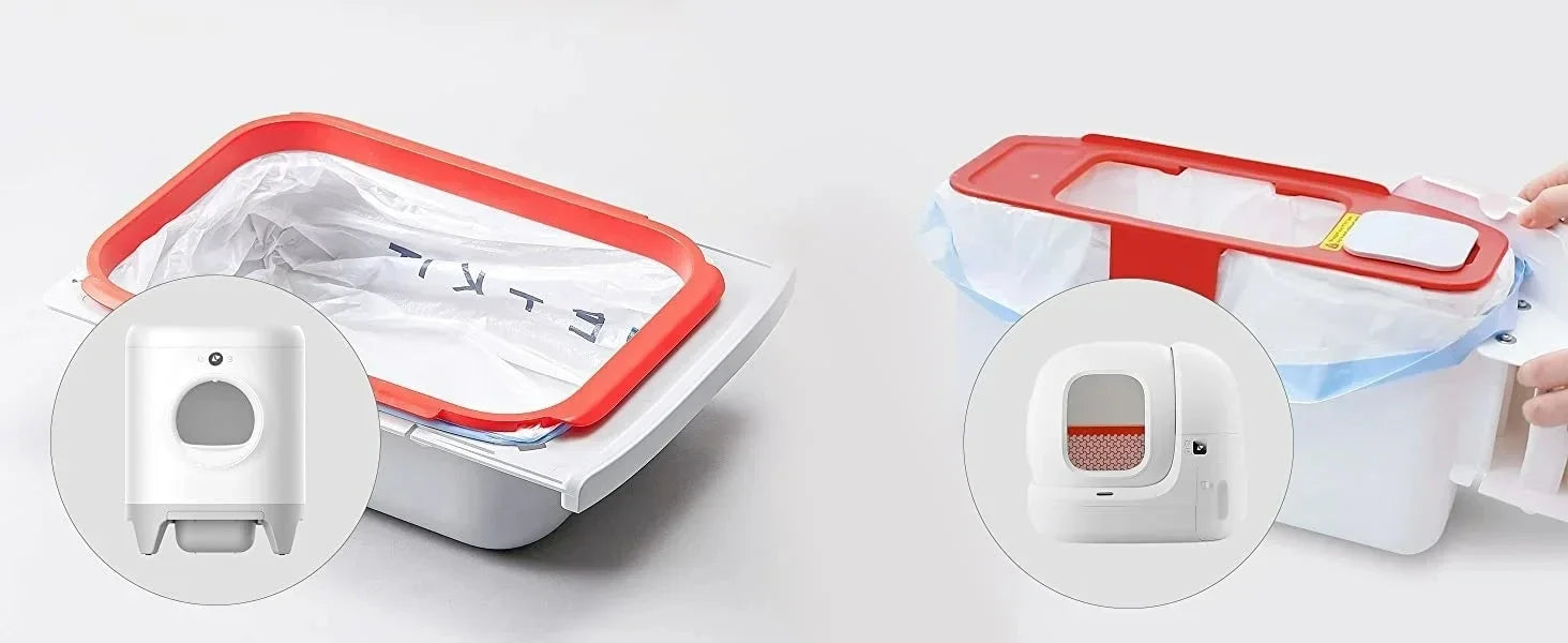 Original PETKIT Poop Bag Replacement Trash Bag Waste Bag for Pura X Pura Max Automatic Self Cleaning Cat Litter Box Liners