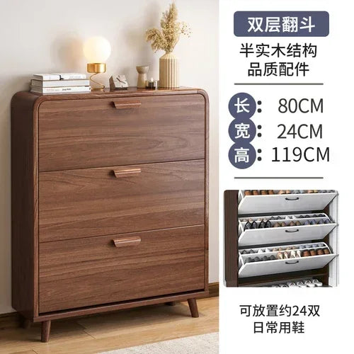 Designs Large Shoe Cabinet Closed Luxury Door Space Saving Shoe Cabinet Multi Layer Display Schonen Kast Entrance Hall Furniture