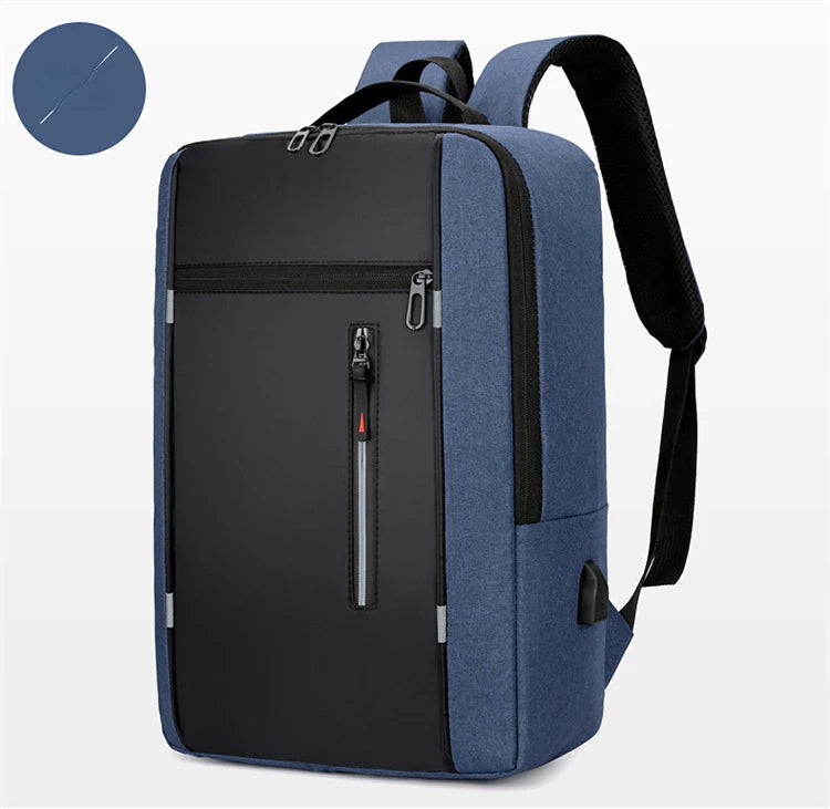 Waterproof Business Backpack Men USB School Backpacks 15.6 Inch Laptop Backpack Large Capacity Bagpacks for Men Back Pack Bags