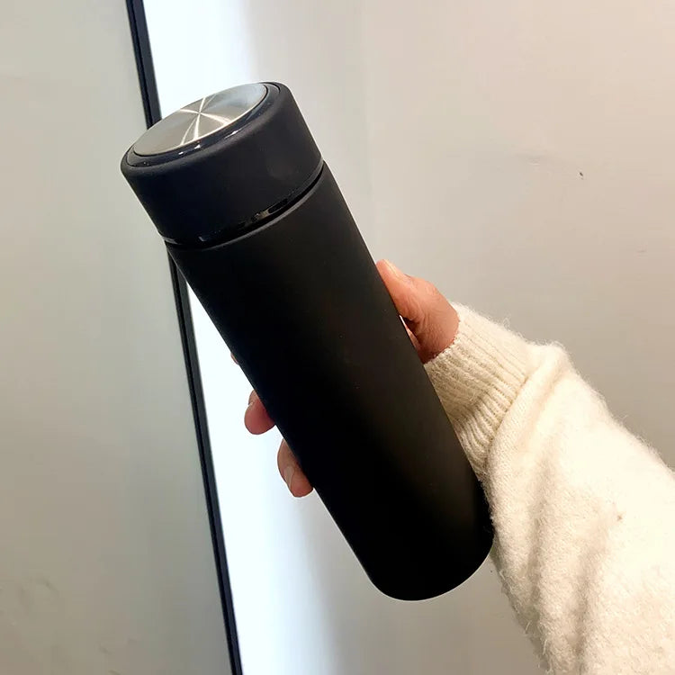 500ML Portable Thermos Bottle 304 Stainless Steel Thermal Water Bottle Insulated Flask Cup Outdoor Camping Drinkware