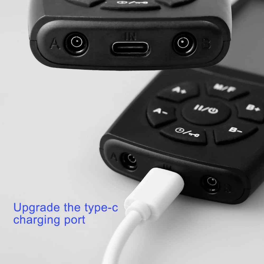 Tens Electroestimulador Pulse Acupuncture Massager 40 Levels EMS Muscle Stimulators Relaxation Medical Pain Relief with 10 Pads