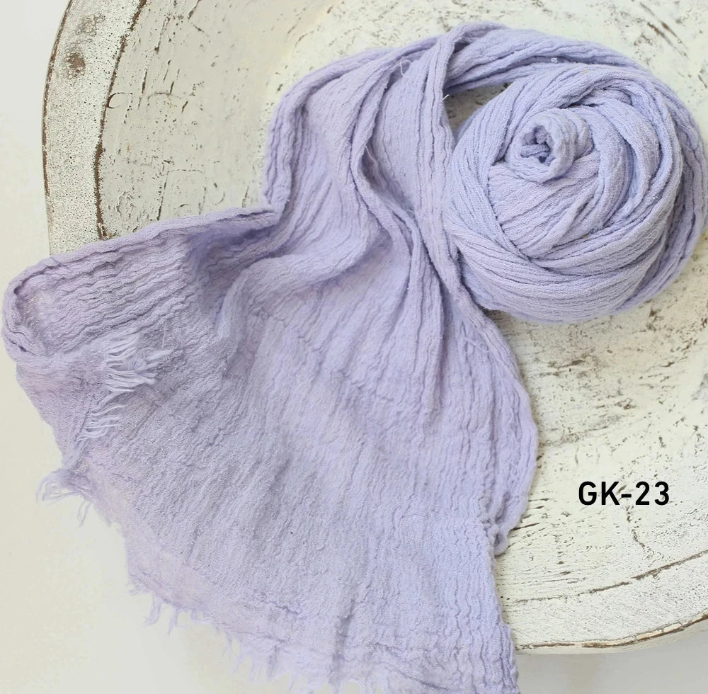 Professional Stretchable Wrapping Newborn Photography Props Soft Cotton Gauze Wraps Blanket Studio Baby Styling Props Accessory