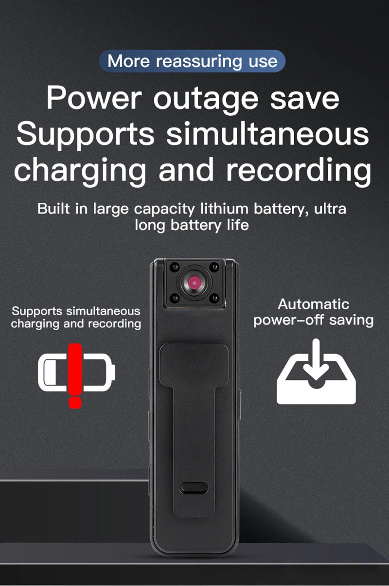 Xiaomi A9 High-definition 1080P Mini Camera Night Vision Portable Digital Camera Outdoor Sports Camera Riding Camcorder