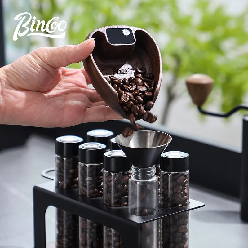 Bincoo Intelligent Electronic Scale Kitchen Scale Professional Coffee Scale Portable Bean Tray Precise Weight Rechargeable