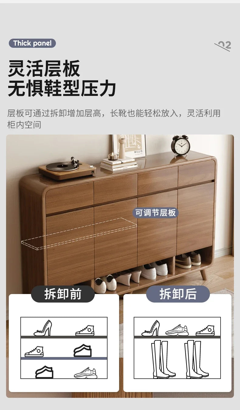 Luxury Indoor Shoe Rack Display Space Saving Drawers Shelf Shoe Rack Nordic Storage Cabinet Meuble Chaussures Home Furnitures