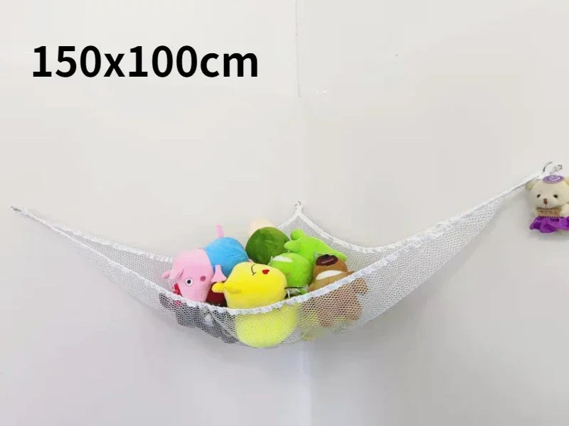 S/M/L Cute Children Bedroom Toys Hammock Net Stuffed Animals Toys Hammock Net Organize Storage Mesh Holder swing Storage Boxes