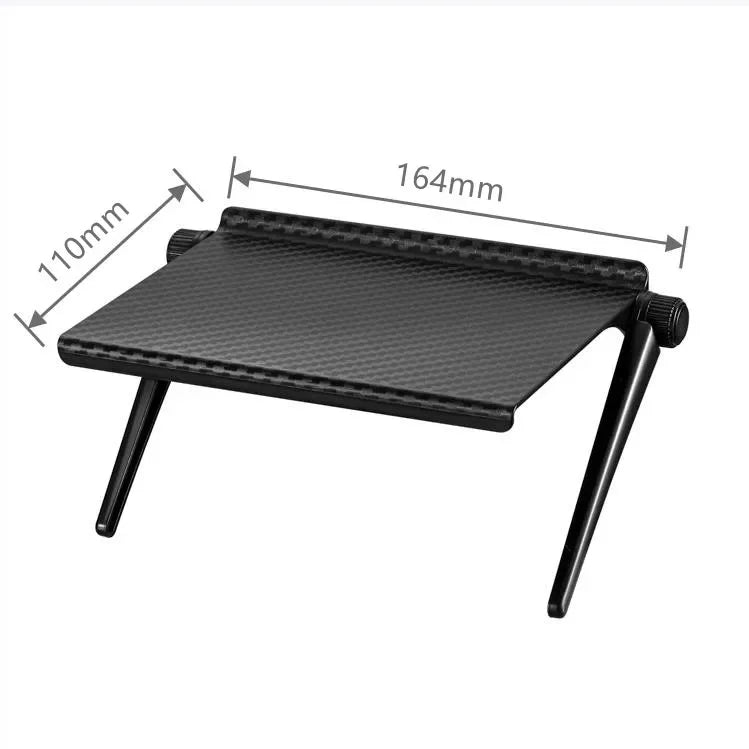 Adjustable Universal TV/Monitor Top Shelf Organizer - Space-Saving Multi-Purpose Rack for Router, Media Box Computer Accessories