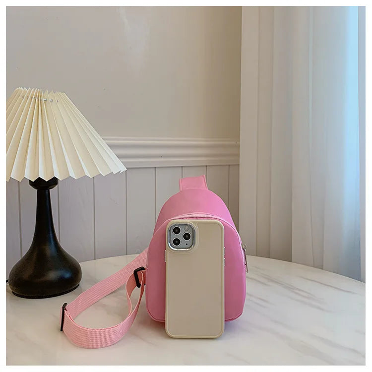 Children's Chest Bag K-Pop Demon Hunters Messenger Bags Baby Shoulder Bag Kids Gifts Mini Kids Gifts Cute Purses and Handbags