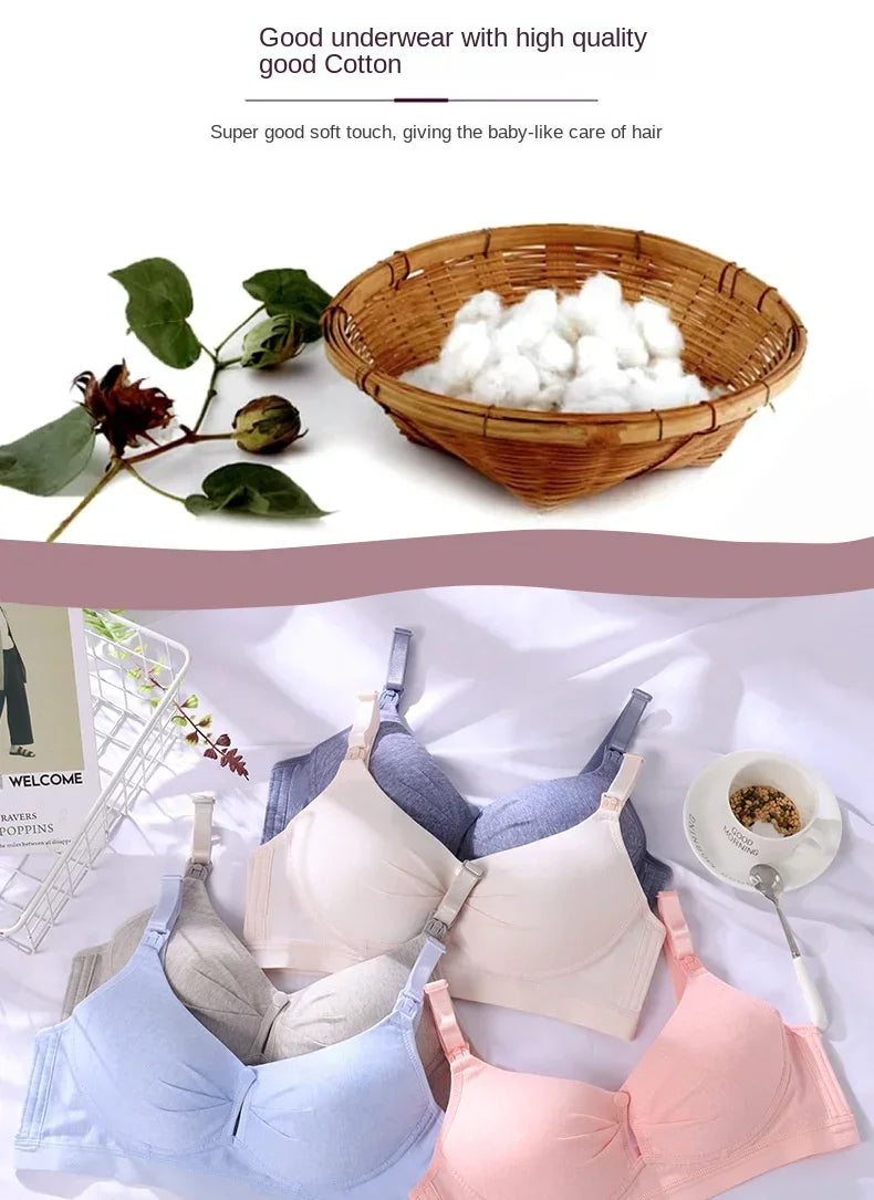 Maternity Nursing Bras BreastFeeding Maternity Clothing for Pregnant Women Underwear Clothes Soutien Gorge Allaitement bra