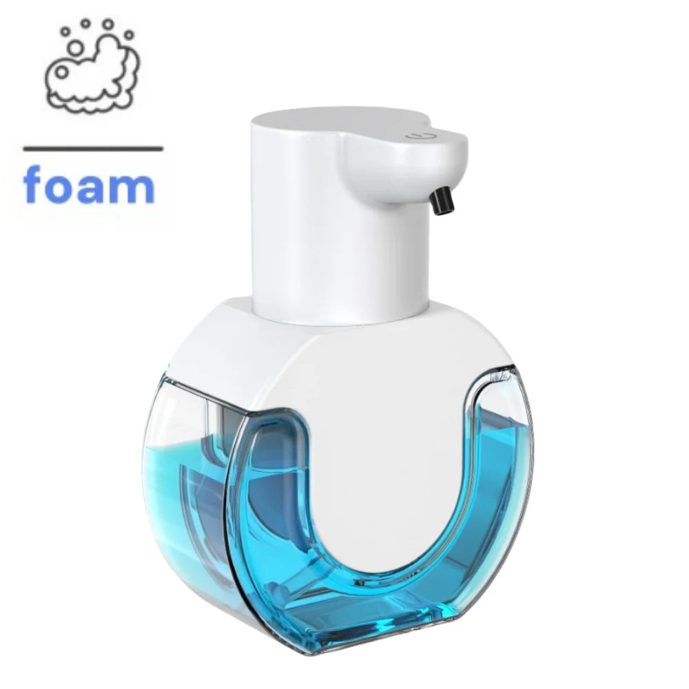 Automatic Smart Sensor Foam Soap Dispenser, Touchless Electric Motion Sensor Faucet with Rechargeable for Kitchen Bathroom