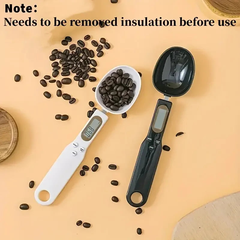 Digital Kitchen Scale Mini Spoon Scale LCD Electronic Food Scale 0.1-500g Weight Measuring Kitchen Tool For Milk Coffee Baking