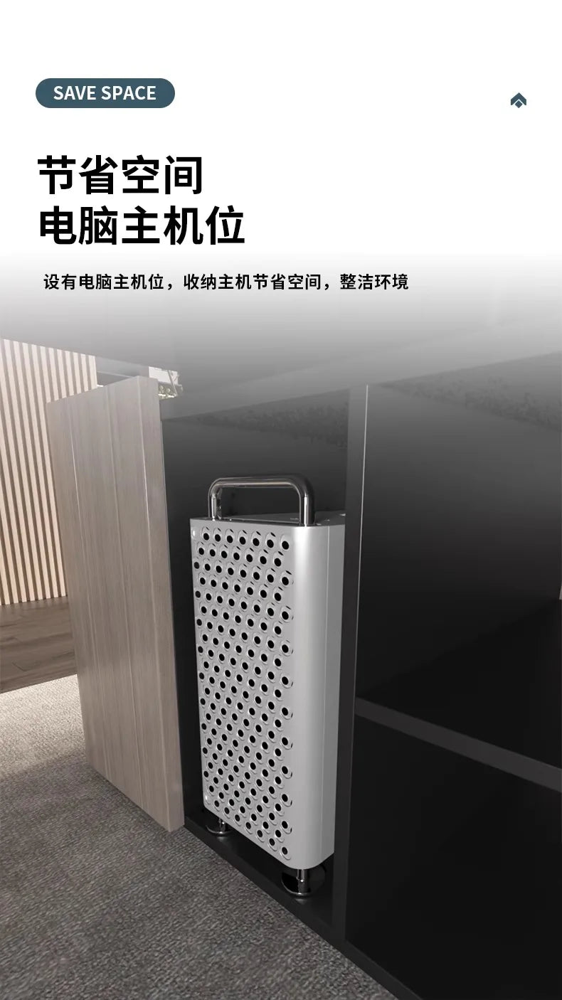 Designer Storage Office Desk Executive Modern Wooden L Shaped Office Desk Organizer Height Large Mesa Escritorio Furniture