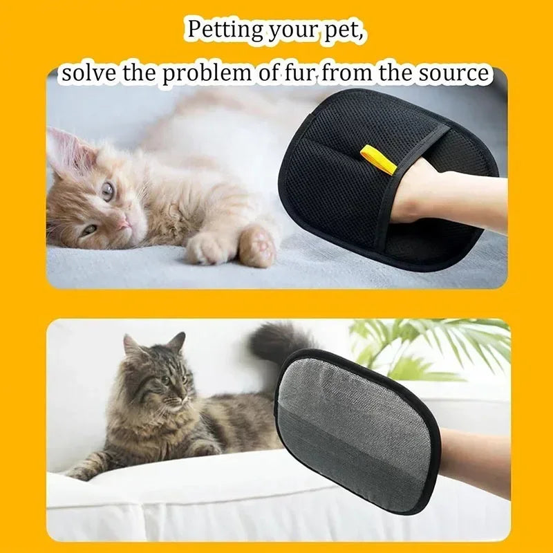 Pet Electrostatic Hair Removal Gloves Cat Brush Adhesive Comb Washing Grooming Tool  Pet Products Grooming Cats  Cat Supplies