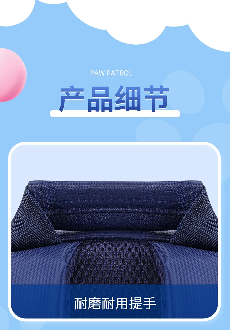 Original PAW Patrol Children School Bag Cute Dogs Fashion Boy Girl Backpack Kids Kindergarten Backpacks Chase Skye Baby Gift