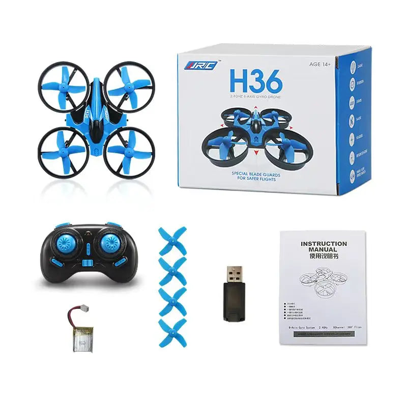 Hot Selling JJRC H36 Mini RC Drone Helicopter 360° Flip Remote Control Quadcopter Toy 4ch 6-Axis Headless Mode Mini Drone