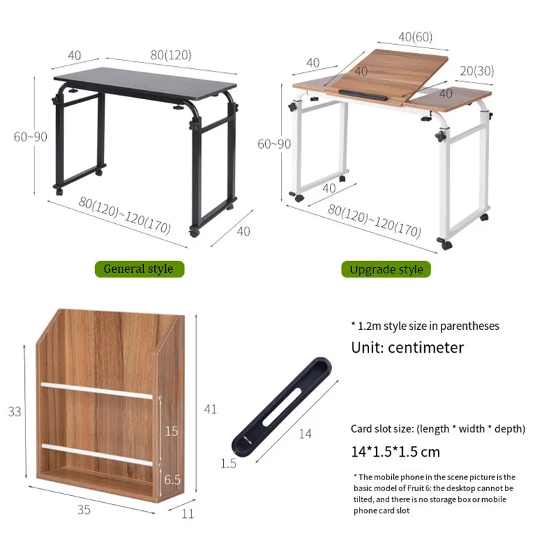 Over Bed Table with Wheels Rolling Laptop for Recliner Mobile Computer Desk Standing Workstation Laptop Cart with Heavy