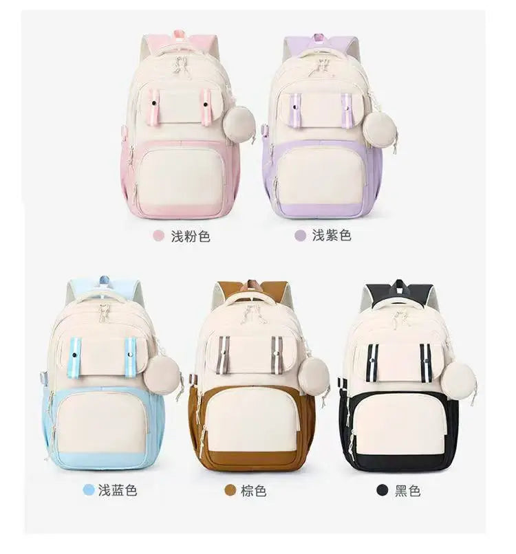 Minnie Mouse Disney Backpacks Mochilas Aestethic Backpacks for Teenager Canvas Laptop Backpack School Student Kawaii Bag Gift