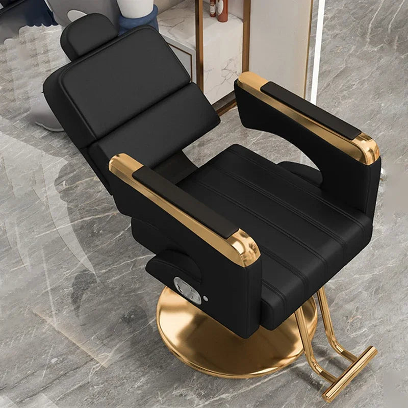 Barber Shop Barber Chair, 360° Rotatable, Hydraulic Lift Chairs, New Design, Customizable Hair Salon Store Furniture Wholesale