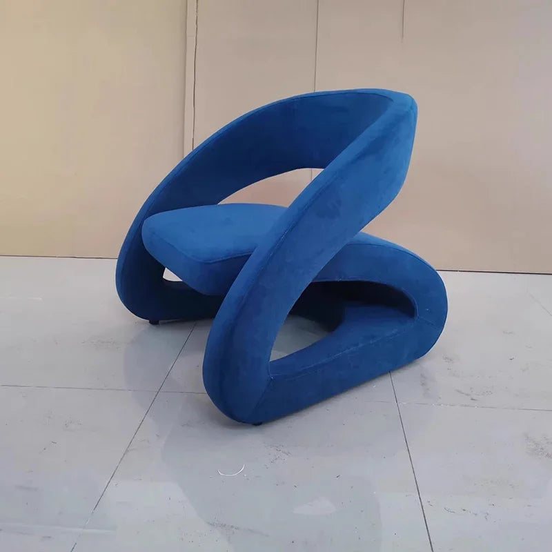 Lazy Nordic Living Room Chairs Red Leisure Comfy Puffs Modern Bedroom Chairs Lounge Design Hotel Sillas De Sala Home Furniture