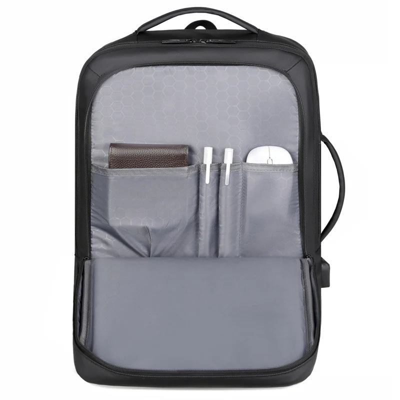 Rilibegan Men Travel Backpack Expand Oxford Big Capacity USB Charge Business Male Backpacks Computer Men Backpacks