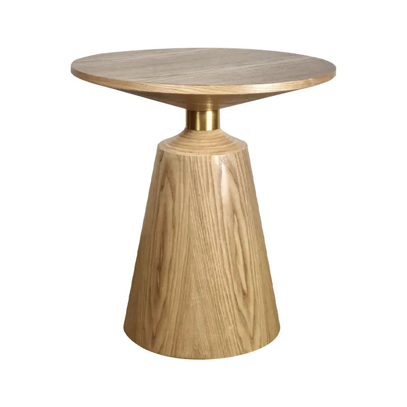 Modern Solid Wood Small Round Table Coffee Table Living Room Furniture Sofa Side A Few Simple Negotiation Table Coffee Table New