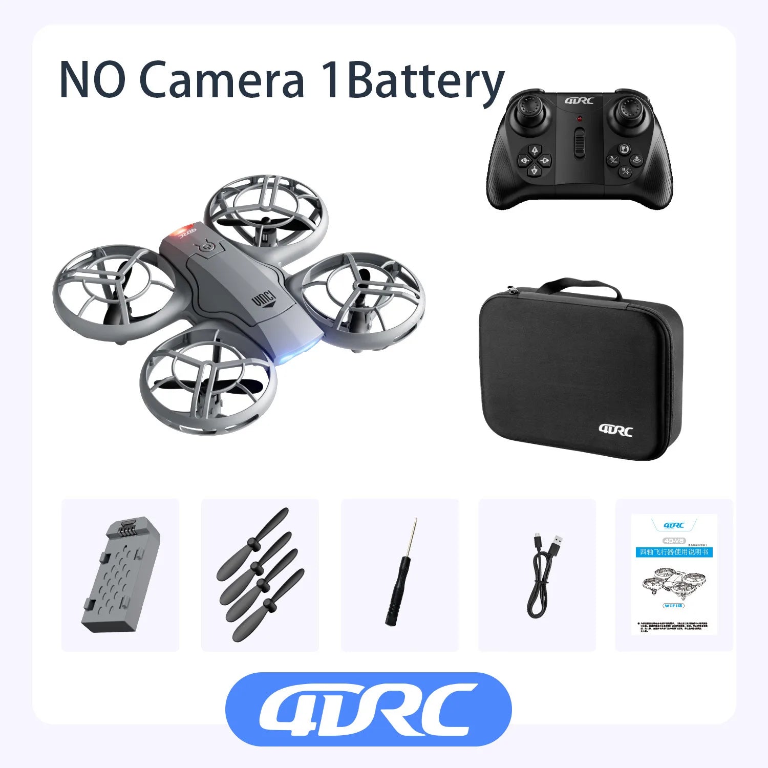 New Mini Rc Drone 4ch 6-Axis Headless Mode Helicopter 360° Flip Remote Control Quadcopter Toy Mini Drone For Children's Gifts