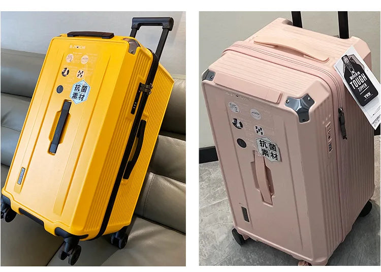 Luxury Large-capacity travel luggage 22/26/28/30/32/36 inch trolley suitcase mute brake men's and women's super fashion suitcase