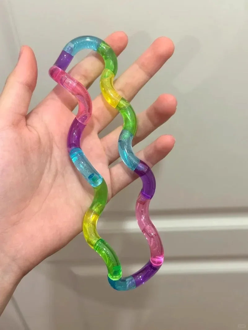 Deformable Rope Fun and Educational Fidget Toy Deformation Rope Knot Stress Relieving Toy Funny Gift for Kid Juguetes Antiestrés