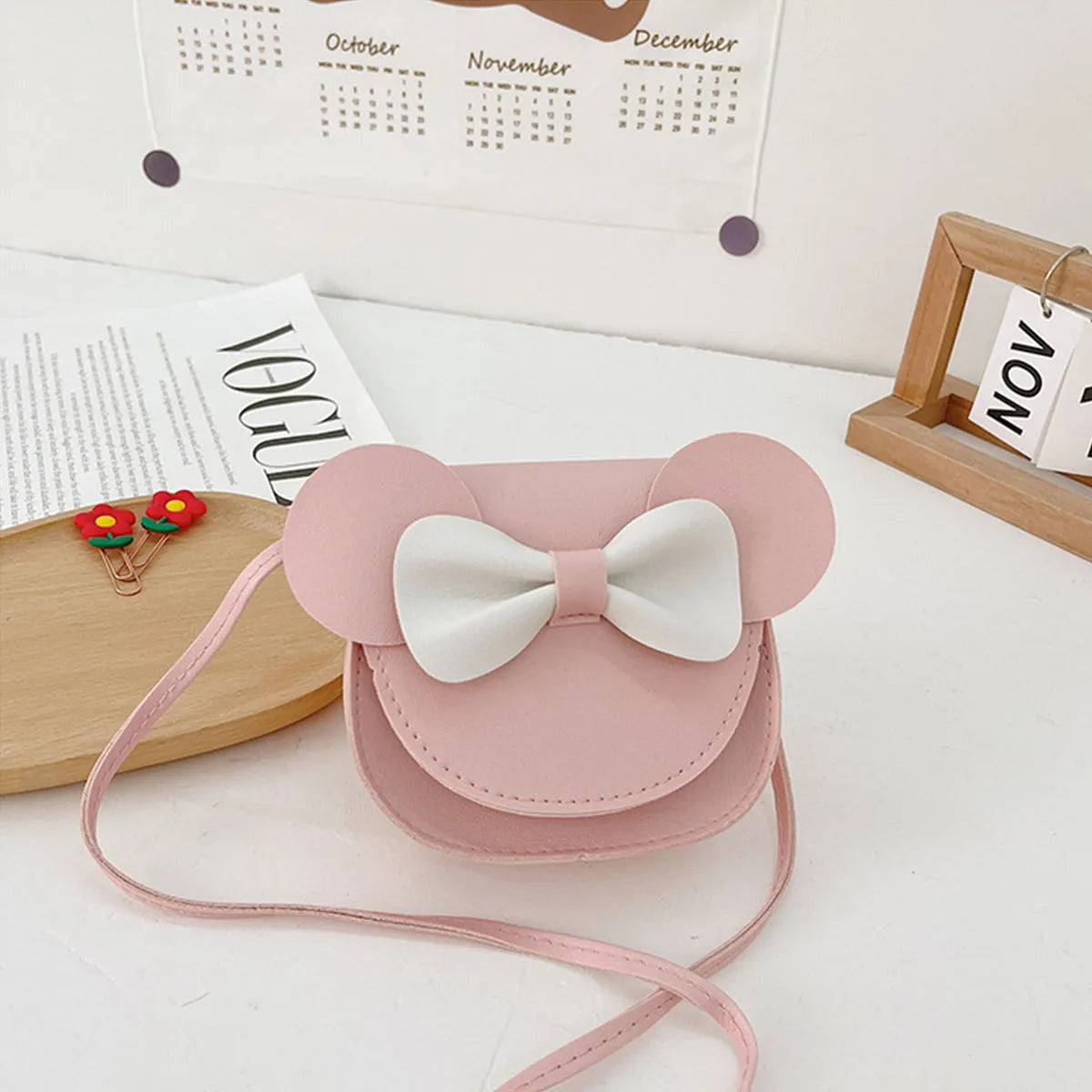 Princess Cartoon Kids Crossbody Bag Fashionable Mini Shoulder Bag for Girls Cute Small Bag