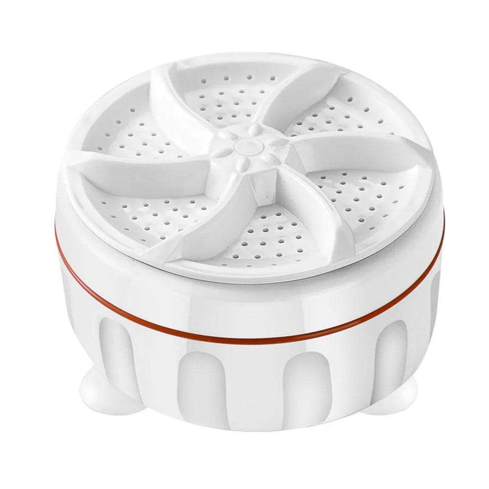 USB Travel Washer Washing Air Bubble Machine Ultrasonic Rotating Turbine Washing Machine for Socks Underwear Wash Dishes