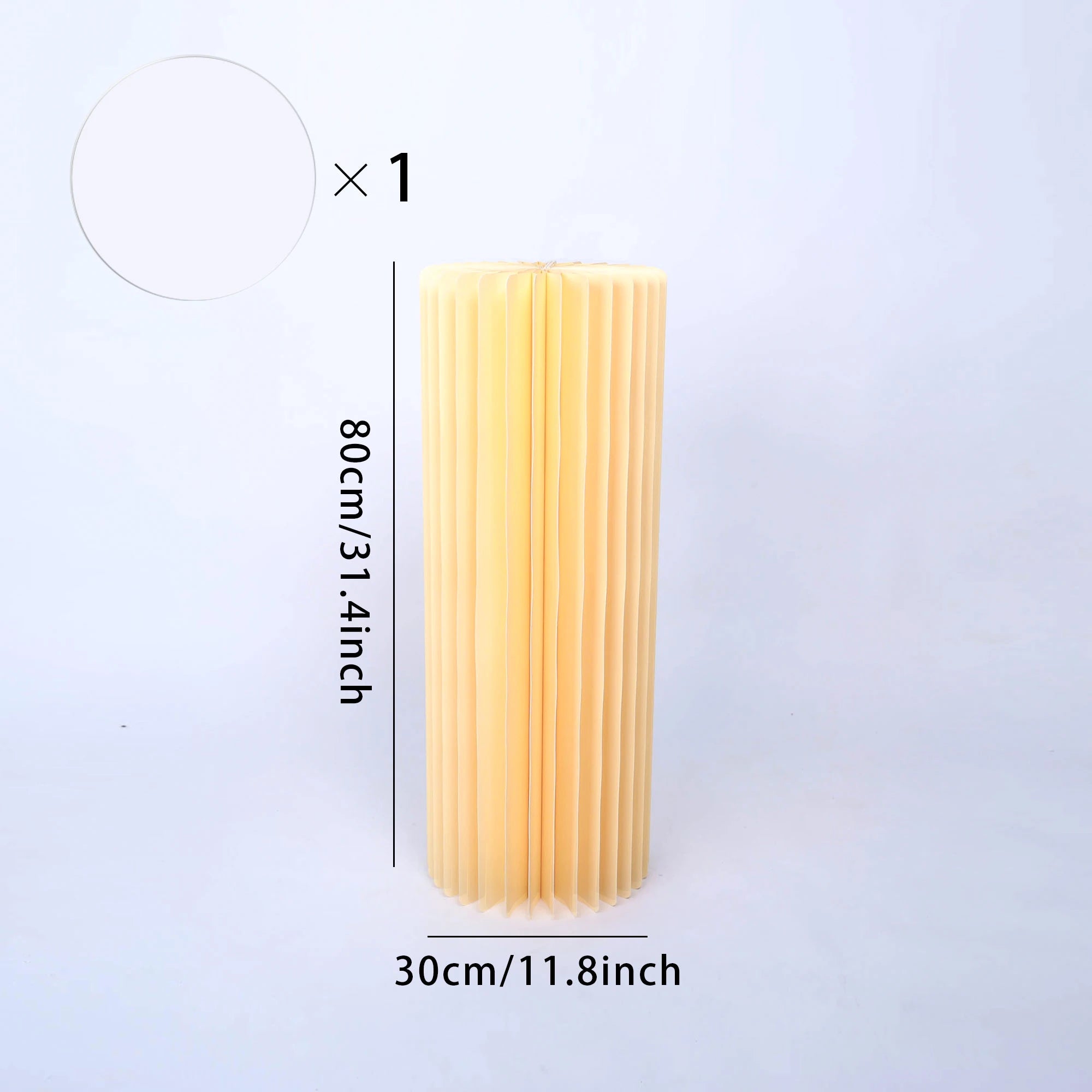 Buffet Risers Food Display Stand Round Table Cake Dessert Stand for Parties Foldable Paper Columns Display for Wedding Birthday