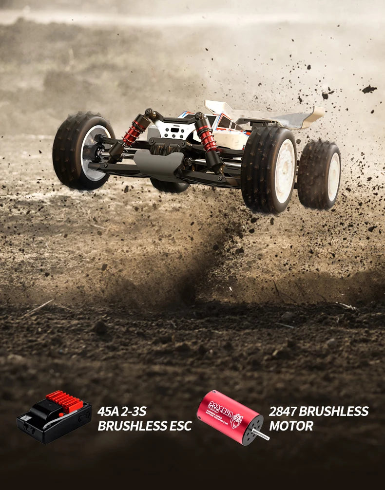 S911PRO 1:16 4WD RC Car 70KM/H or 50KM/H Remote Control Cars High Speed Drift Brushless Monster Truck For Kids VS Wltoys 144001