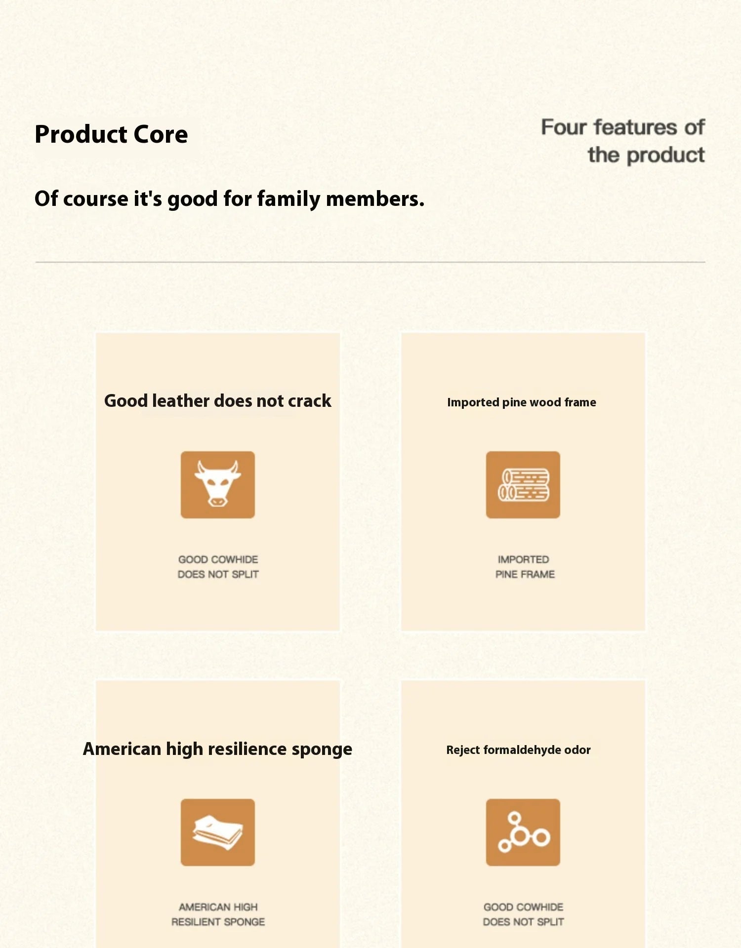 Stylish Italian Genuine Leather Sofa for Living Room with Cup Holder, USB, Adjustable Headrests & Bluetooth Speaker - Lazy Sofa