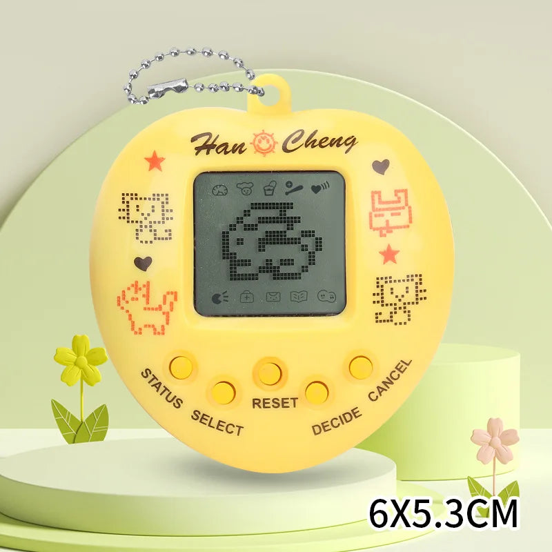 Hot Selling Electronic Pet Machines Handheld Mini Nostalgic Game Consoles Children'S Puzzle Toys, Hanging Decorations Gifts