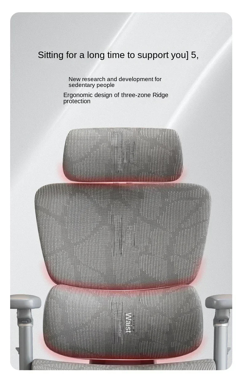 Ergonomic Chair Lumbar Computer Chair Home Comfort Sedentary Gaming Reclining Office Chair for Desk News Chaise Gaming Chair