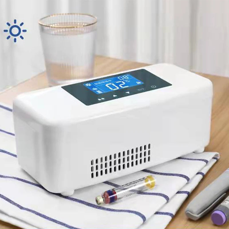 Portable Household Insulin Cooler Case Car Small Refrigerator Mini Cold Boxes Mini Drug Constant Temperature Refrigerator
