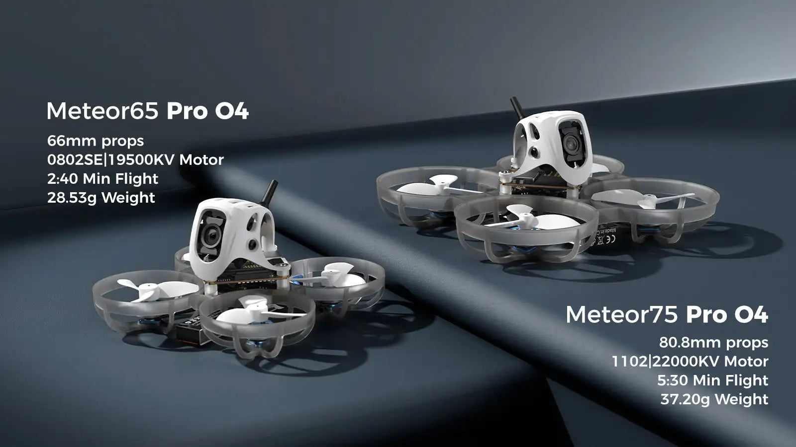 BETAFPV Meteor75 Pro FPV Drones O4 Air Unit Version/PNP Version Brushless Whoop Quadcopter 1102 Motor Mini Smart RC Drones