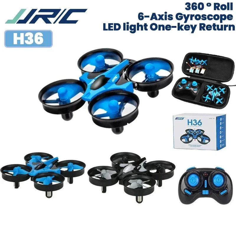 Hot Selling JJRC H36 Mini RC Drone Helicopter 360° Flip Remote Control Quadcopter Toy 4ch 6-Axis Headless Mode Mini Drone